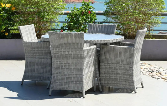 Bridgetown 4 Seater Rattan Dining Set