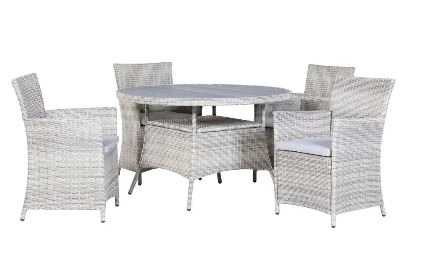 Bridgetown 4 Seater Rattan Dining Set