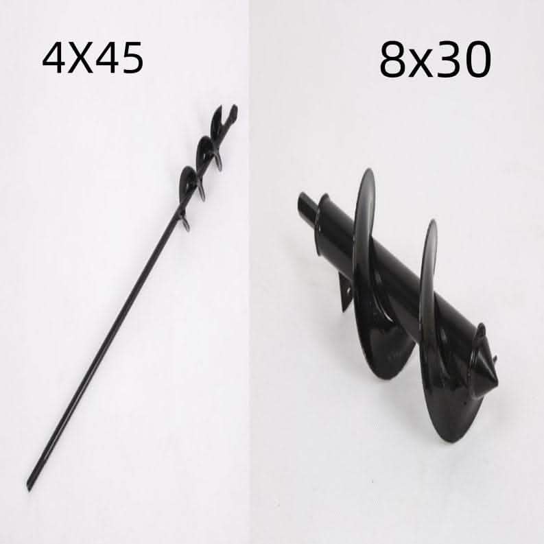 Rechargeable Garden Auger Drill Bit - Twist Pit Digging Tool - Vezir