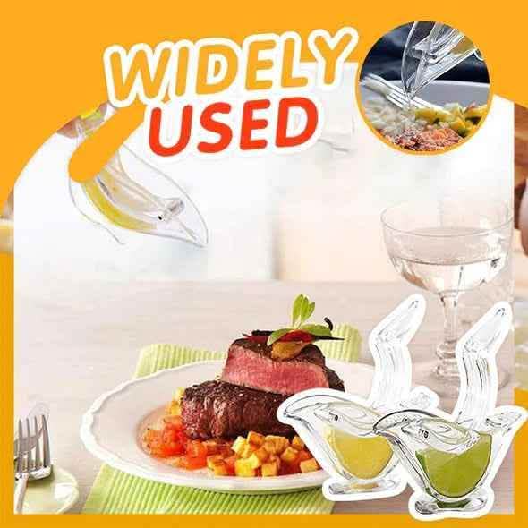 Acrylic Bird Shape Lemon Juicer - Elegant Manual Squeezer - Vezir