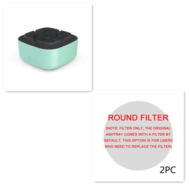 Smart Air Purifying Ashtray - Smoke Removal & Anion Technology - Vezir
