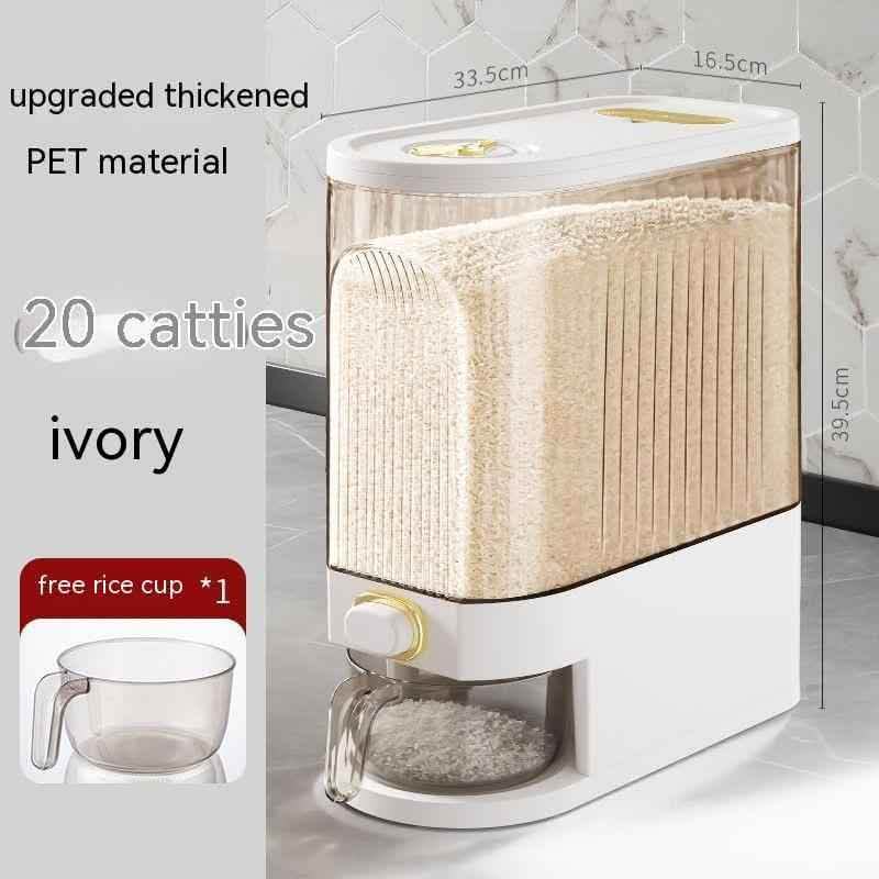 RiceSafe Premium Storage Container - Smart Freshness Technology - Vezir