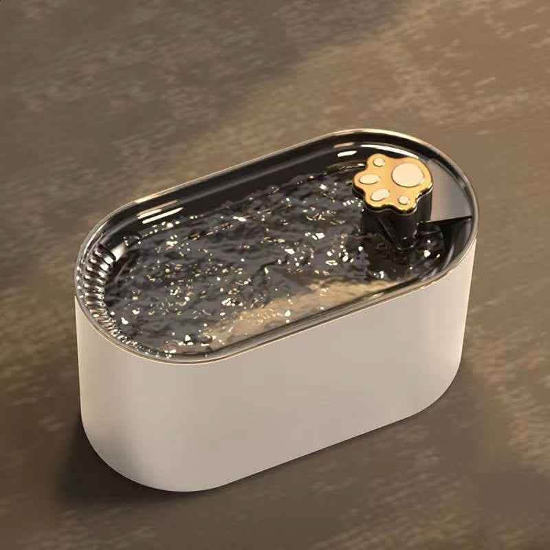 Elite 3L Cat Water Fountain - Ultra-Quiet LED Smart Dispenser - Vezir
