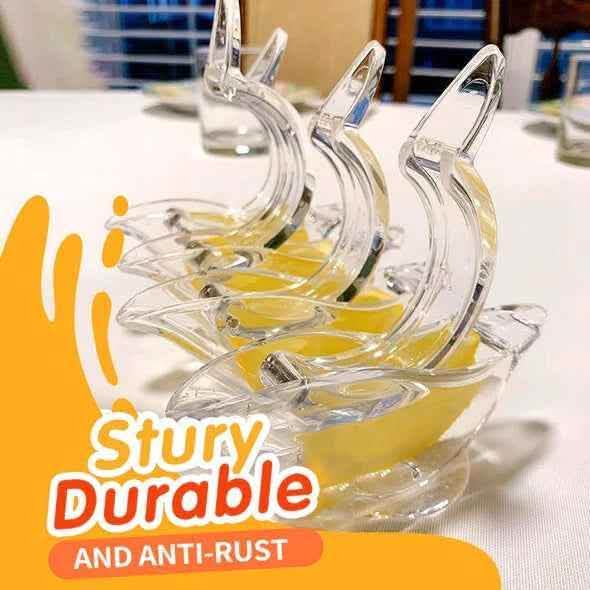 Acrylic Bird Shape Lemon Juicer - Elegant Manual Squeezer - Vezir