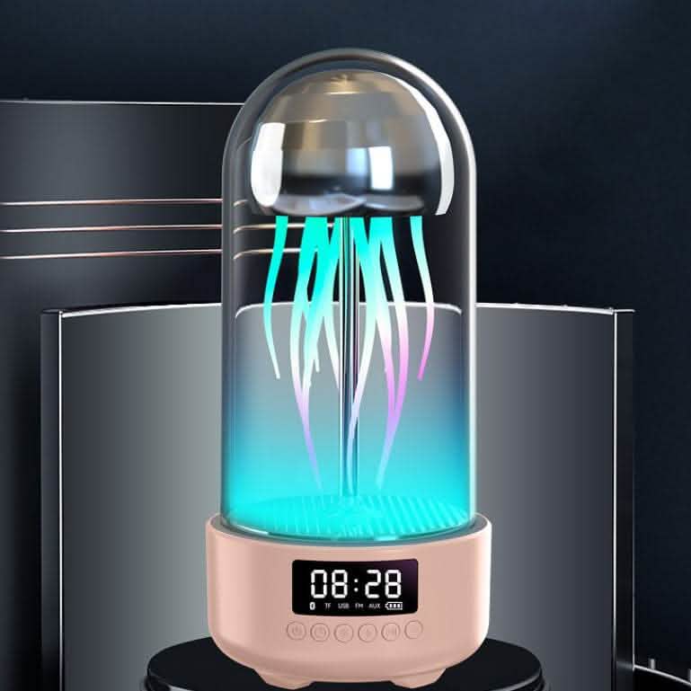 3-in-1 Colorful Jellyfish Lamp - Smart Bluetooth Speaker Clock - Vezir