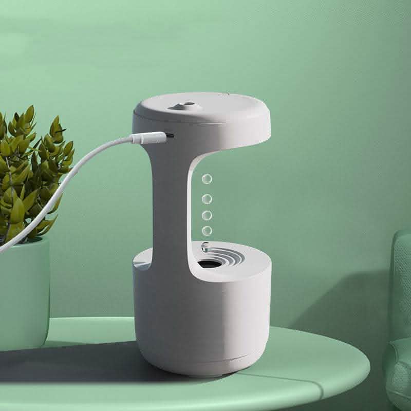 Anti-Gravity Humidifier - Bedroom Clock Water Drop Diffuser - Vezir