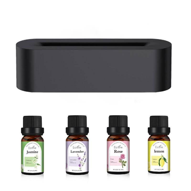 Realistic Fire Flame Diffuser - LED Essential Oil Humidifier - Vezir