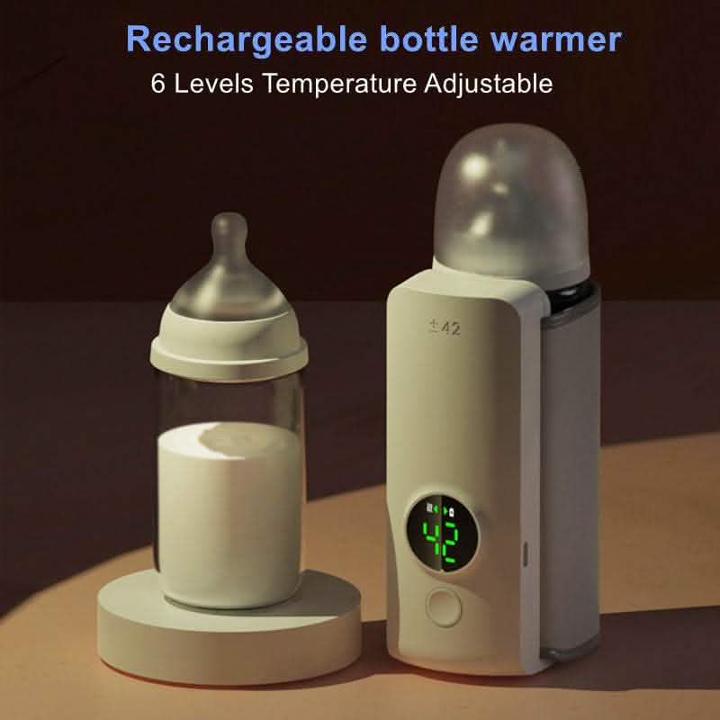 Portable Baby Bottle Warmer - USB Rechargeable Milk Heater - Vezir