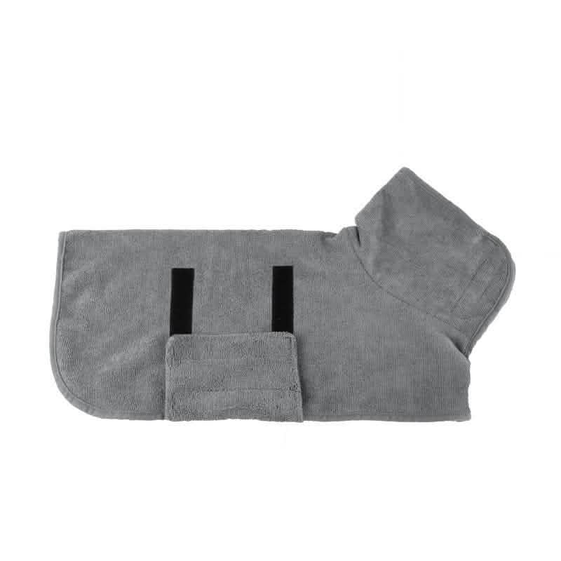 Absorbent Pet Bathrobe - Microfiber Waist-Wrapped Dog Towel - Vezir