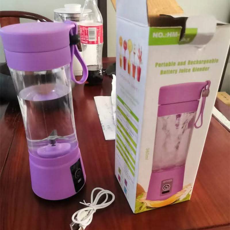 Portable USB Blender - Rechargeable Mini Kitchen Fruit Juicer - Vezir