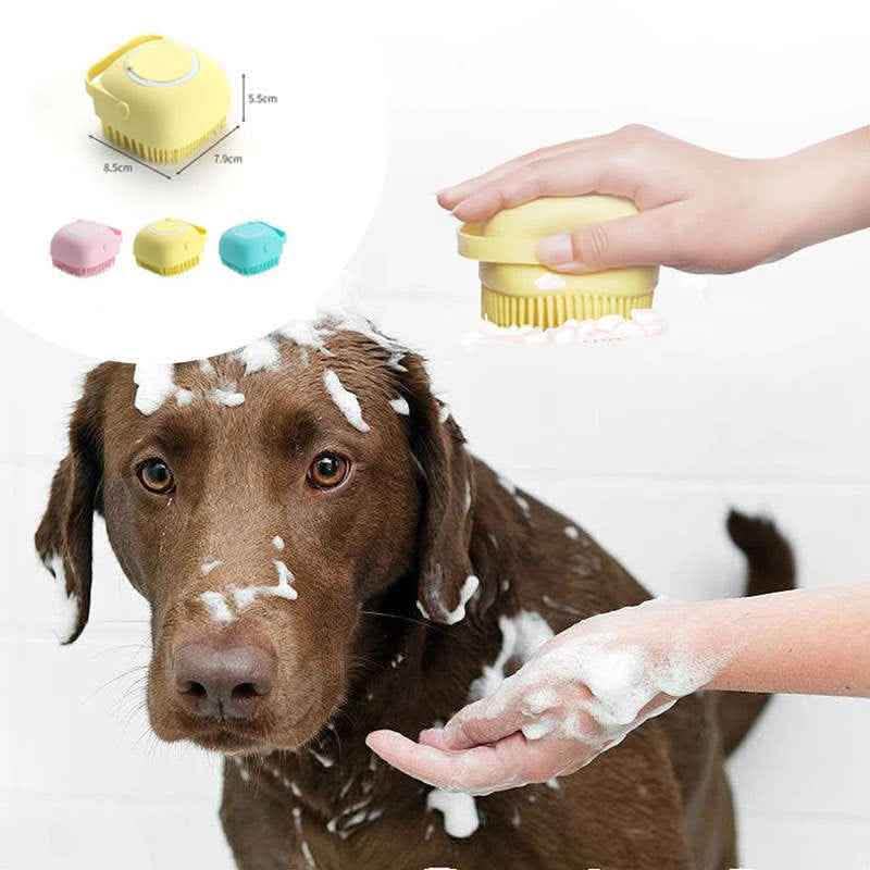 Elite Silicone Bath Massage Gloves - Professional Pet Grooming - Vezir