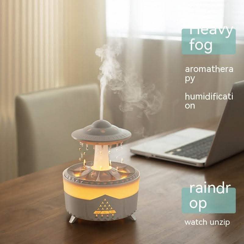 UFO Raindrop Humidifier - USB Aromatherapy Air Diffuser - Vezir