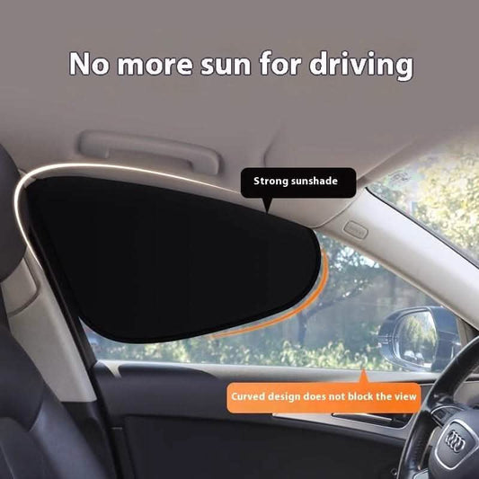 Car Sun Protection Curtain - Auto Vent Heat Insulation Shield - Vezir