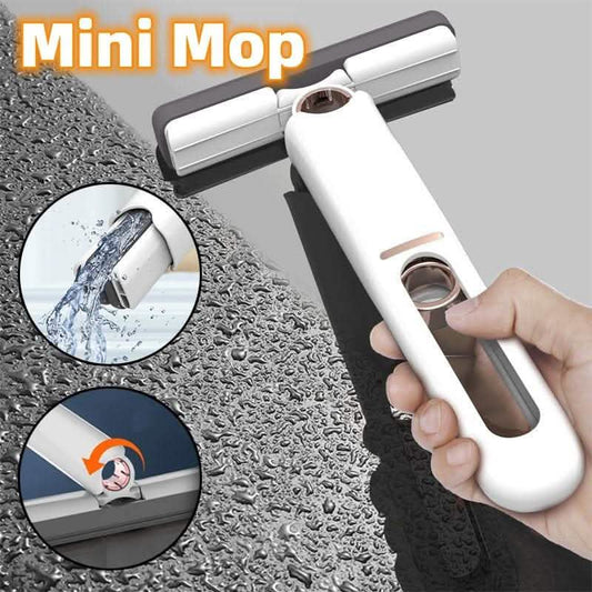 Mini Mops Floor Cleaner - Portable Sponge Squeeze Cleaning Tool - Vezir