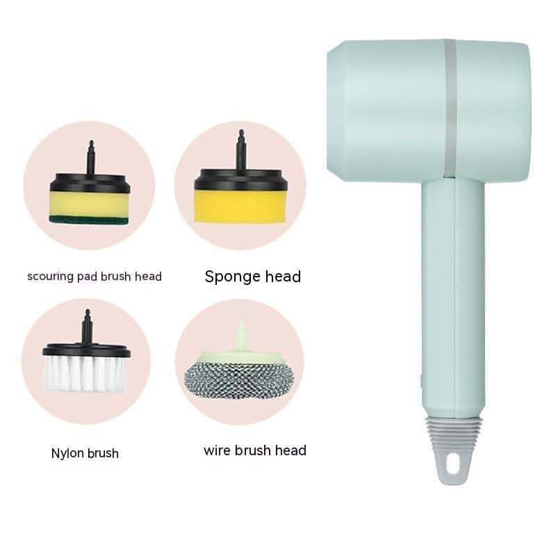Electric Dishwashing Brush - Wireless USB Rechargeable Cleaner - Vezir