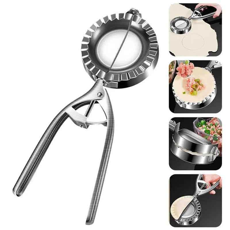 Stainless Steel Dumpling Maker - Professional Kitchen Press Tool - Vezir