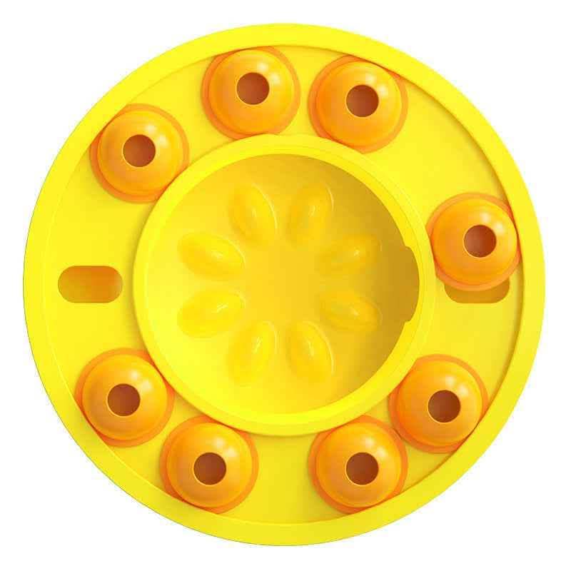 Interactive Dog Puzzle Feeder - Slow Eating IQ Training Bowl - Vezir