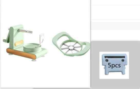 Hand-Cranked Multi-Function Peeler - Kitchen Slicer Tool - Vezir