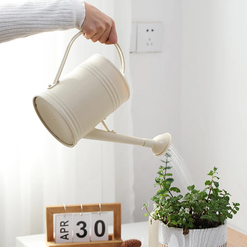 Elegant 2L Long Spout Watering Can – Minimalist Design for Indoor & Outdoor Plants