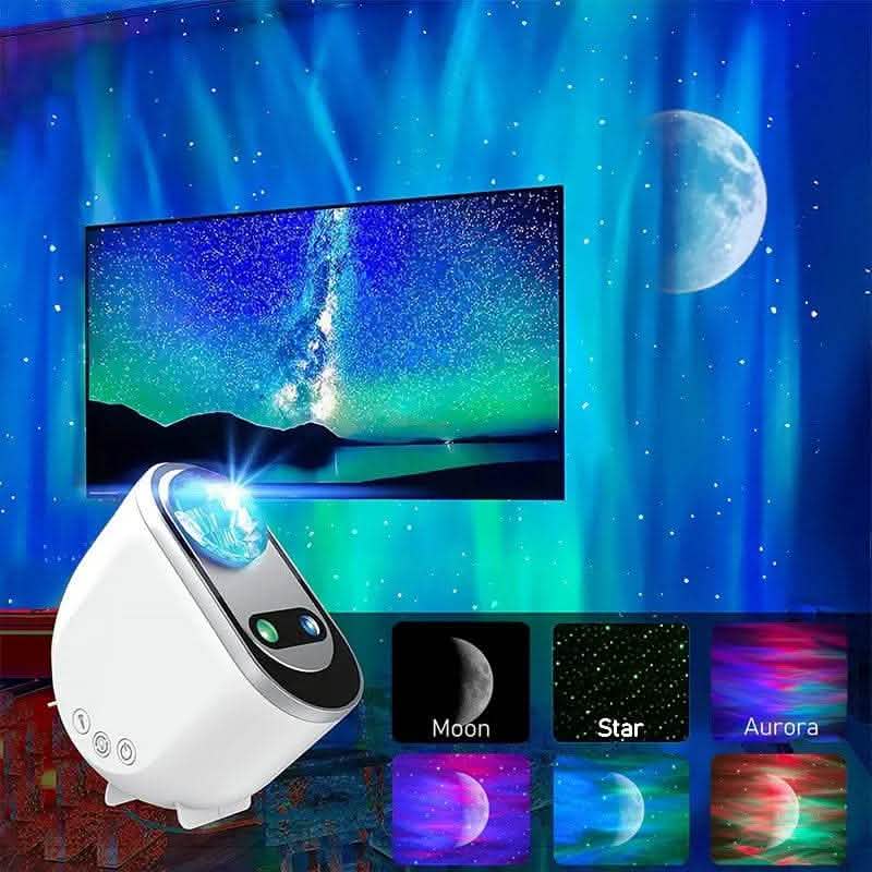 Aurora Borealis Starlight Projector - LED Galaxy Night Light - Vezir