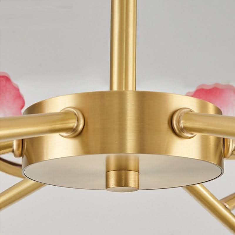 Luxury All-Copper Chandelier - Modern Living Room Statement - Vezir