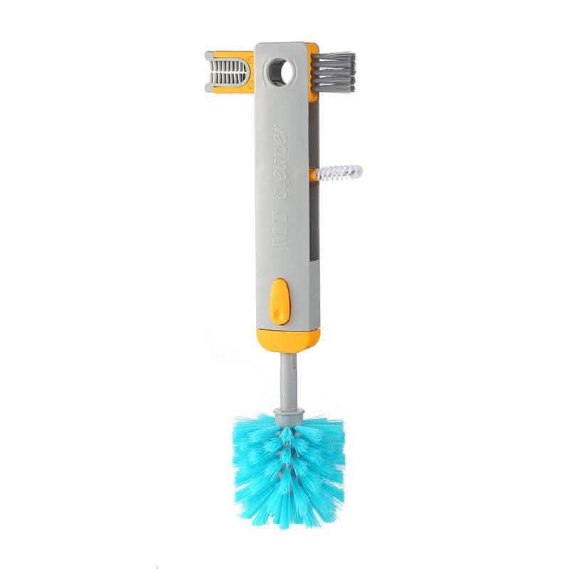 4-in-1 Bottle Cleaner Brush - Silicone U-Shaped Cleaning Set - Vezir
