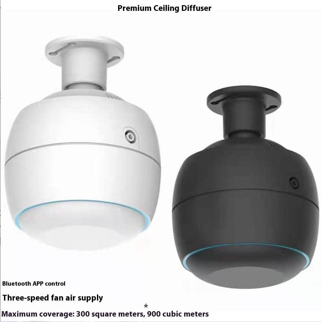 Smart Bluetooth Aroma Diffuser - APP Controlled Ceiling Mount - Vezir