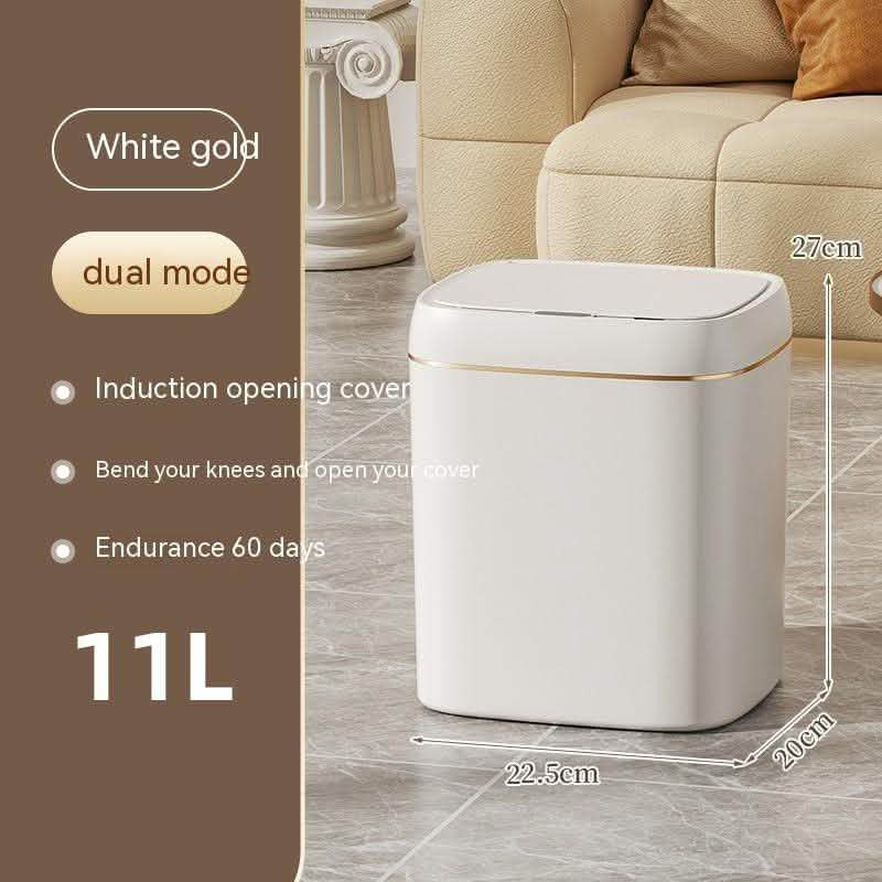 Smart Automatic Trash Can - Induction Lid Storage Box - Vezir