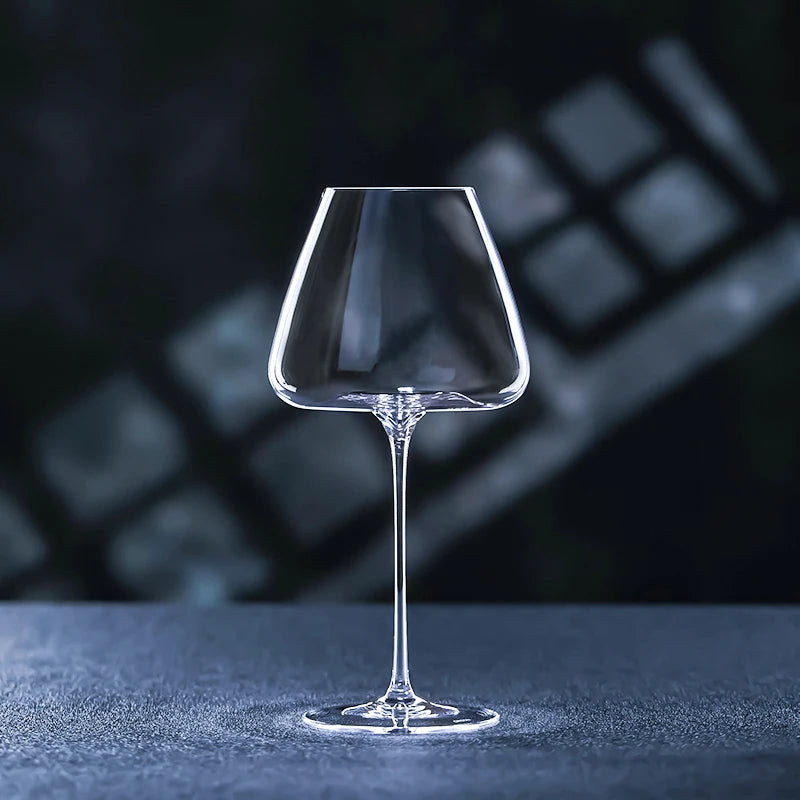 PNT01 Ultra-Thin Handmade Crystal Red Wine Glass for Riesling Burgundy - Premium Quality Home Wine Glass