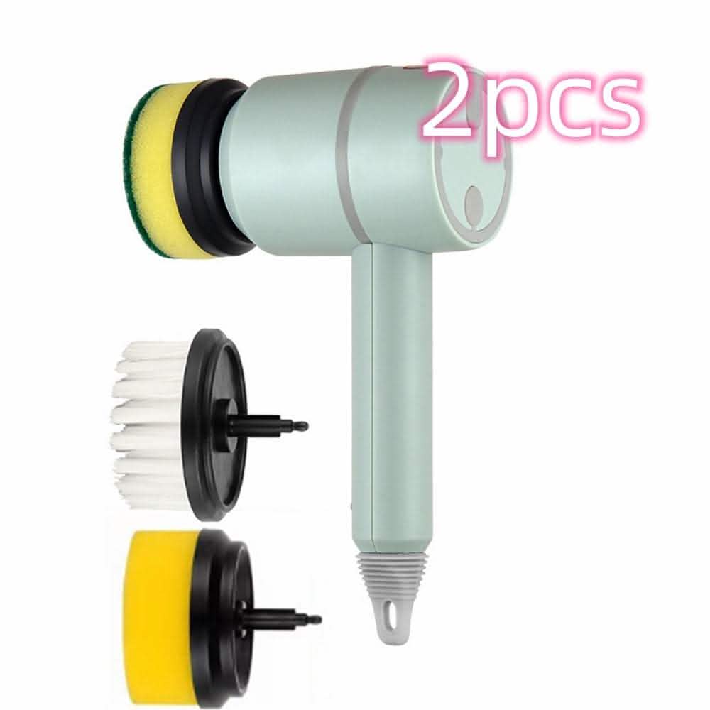 Electric Dishwashing Brush - Wireless USB Rechargeable Cleaner - Vezir