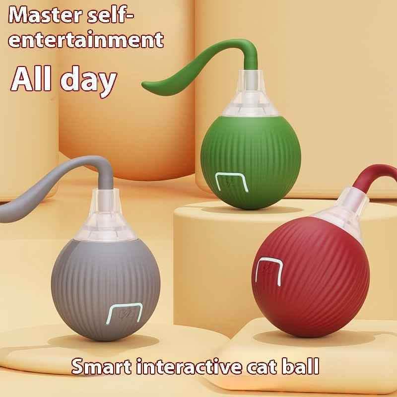 Elite Interactive Cat Toy Ball - Super Drive Entertainment System - Vezir