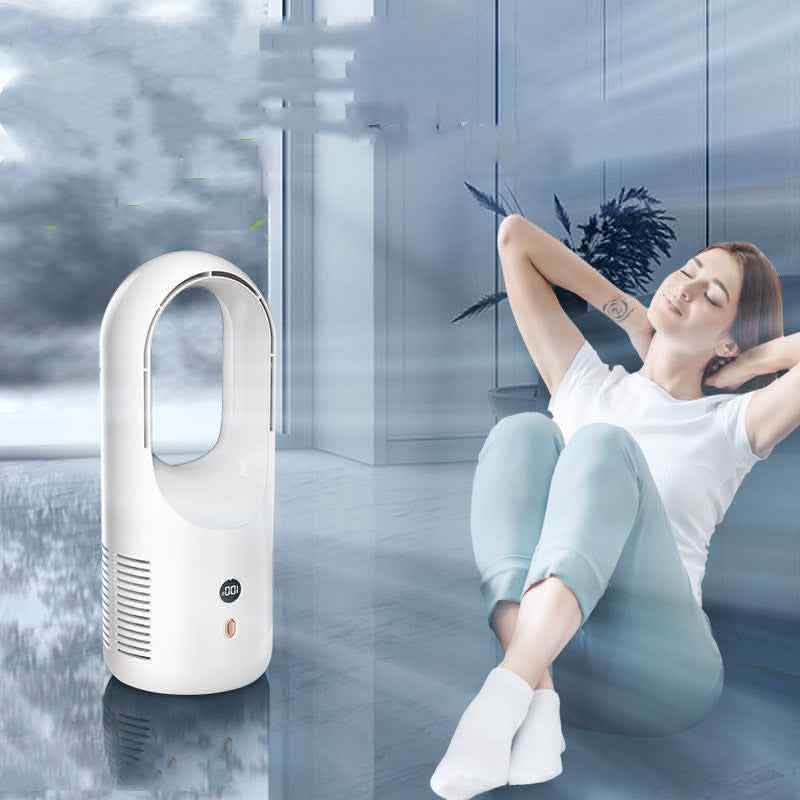 Elite Bladeless Fan Cooler - USB Rechargeable Silent 360° System - Vezir