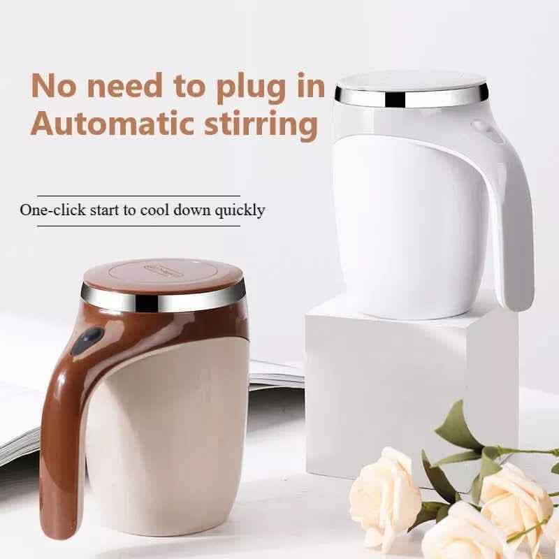 Rechargeable Automatic Stirring Cup - Electric Coffee Mug - Vezir