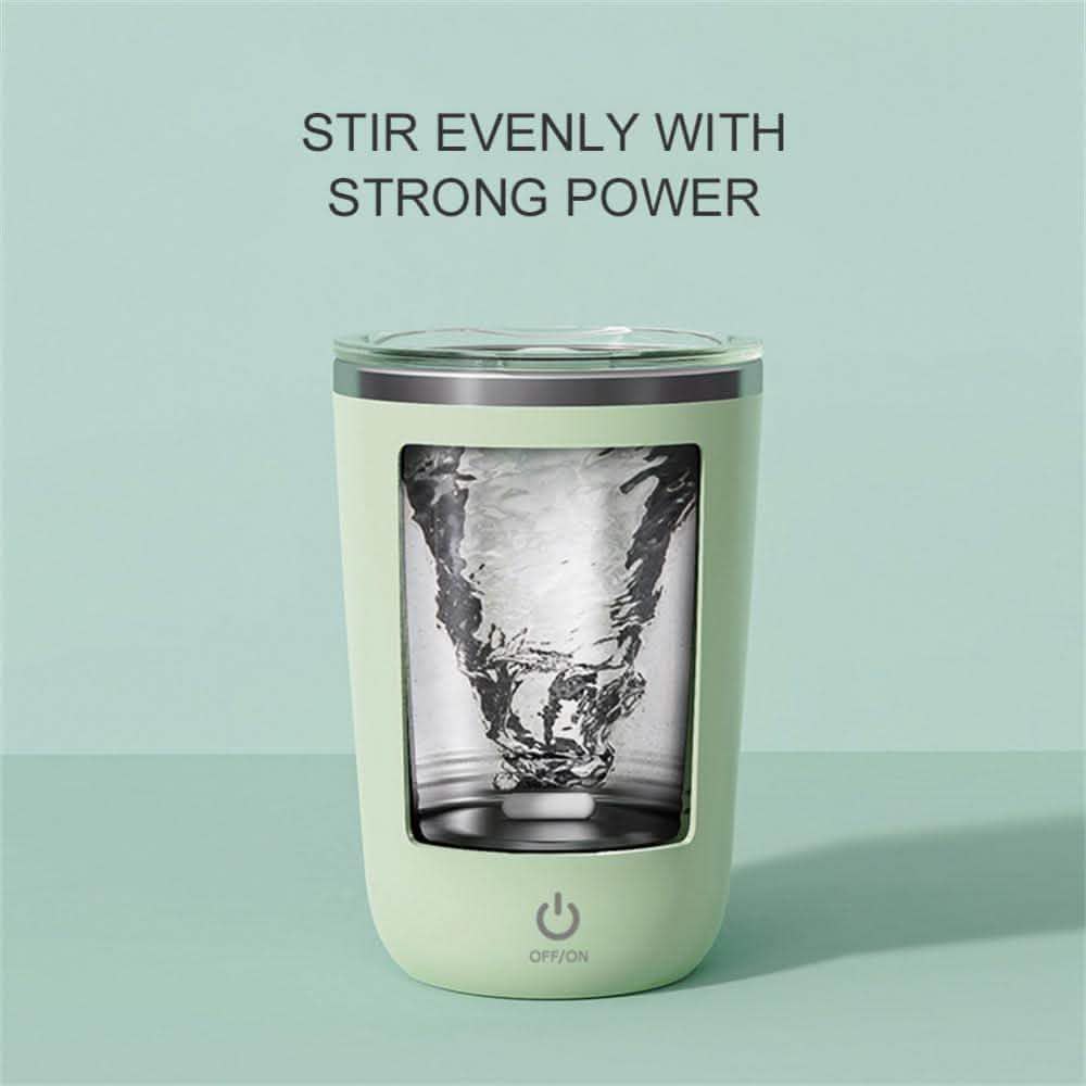 350ml Automatic Self Stirring Mug - Electric Magnetic Coffee Cup - Vezir