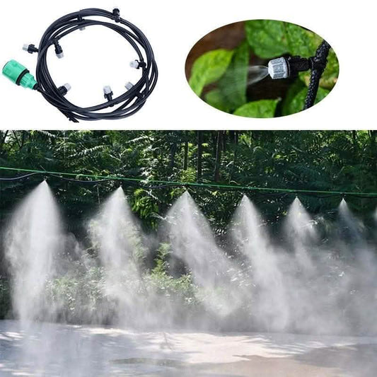 Garden Irrigation Hose - Water Mist Greening System Package - Vezir
