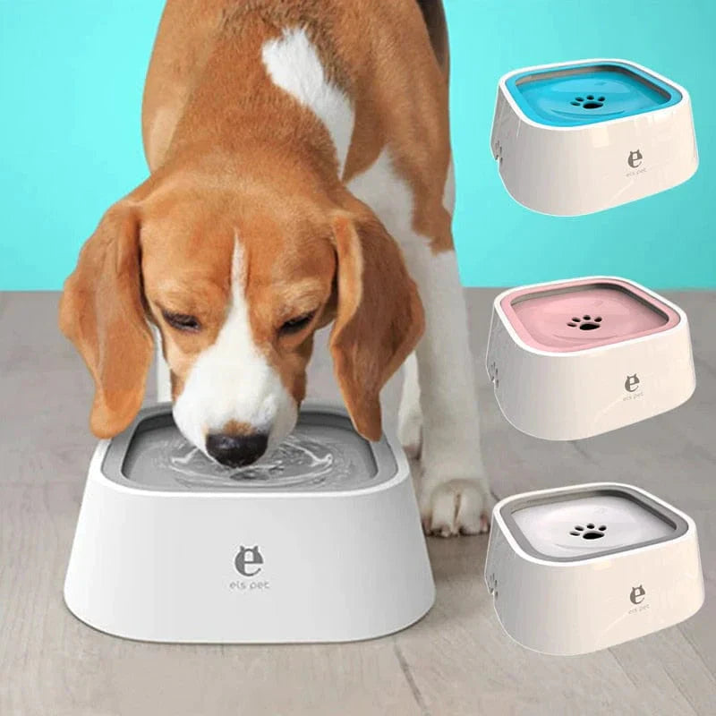Dog Drinking Water Bowl with Floating Design - Non-Wetting, Non-Skid, Large Capacity Default Title