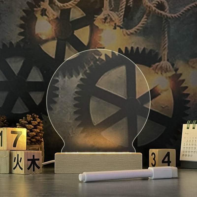 Creative LED Note Board - USB Message Board Holiday Light - Vezir
