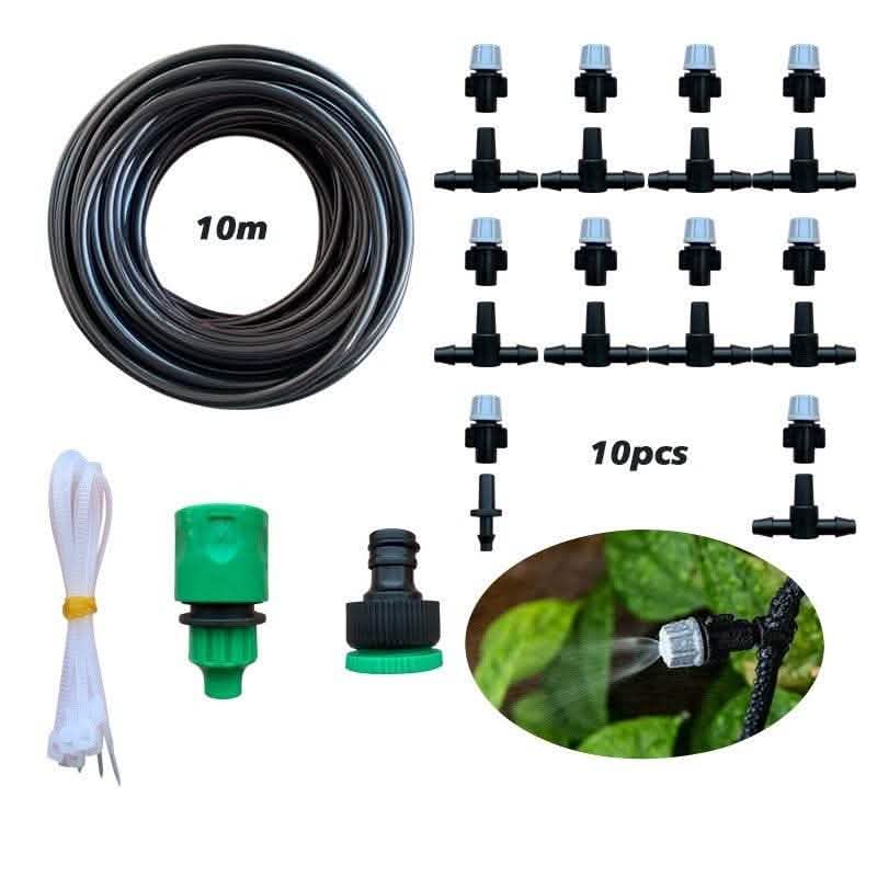 Garden Irrigation Hose - Water Mist Greening System Package - Vezir