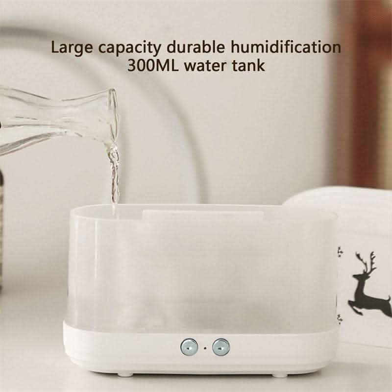 Elk Flame Humidifier - Christmas Home Decoration Diffuser - Vezir
