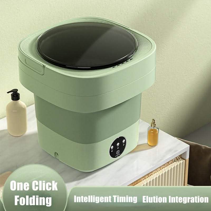 Mini Foldable Washing Machine - Portable Spin Dry Laundry - Vezir