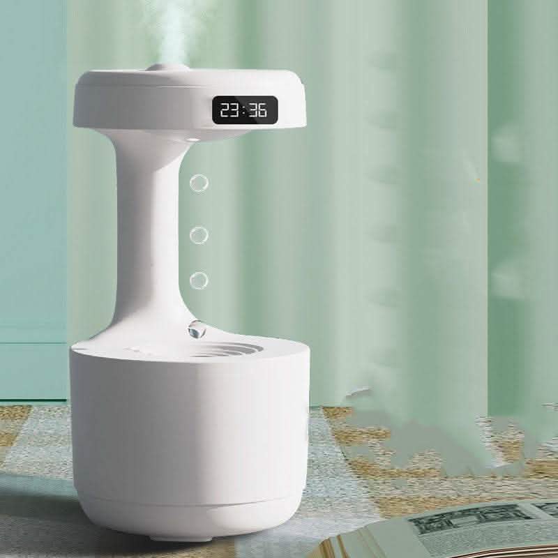 Anti-Gravity Humidifier - Bedroom Clock Water Drop Diffuser - Vezir