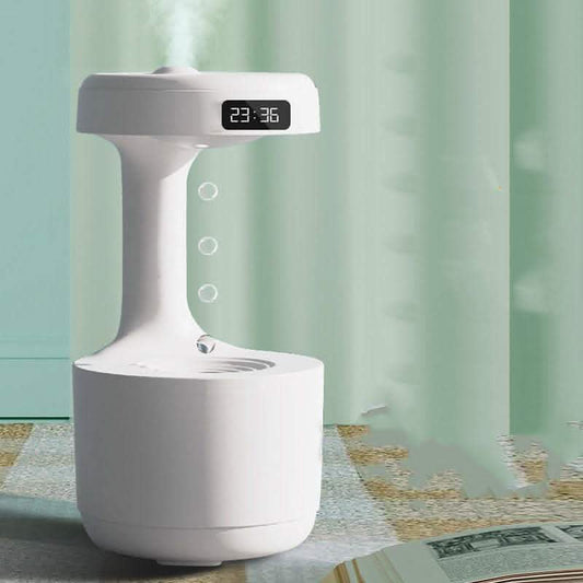 Anti-Gravity Humidifier - Bedroom Clock Water Drop Diffuser - Vezir