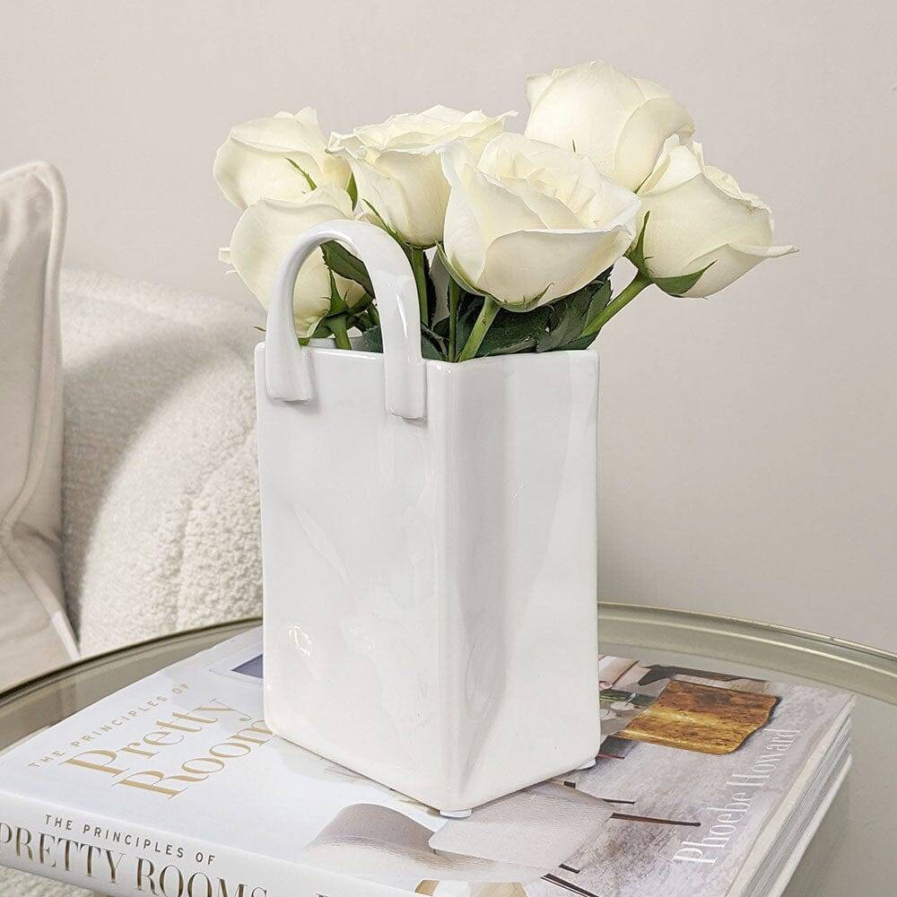 Elise Handbag Decorative Vase