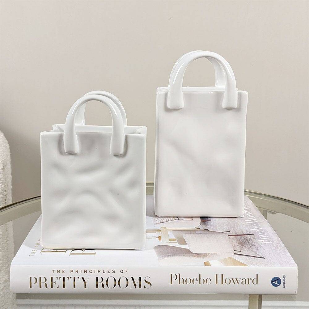Elise Handbag Decorative Vase