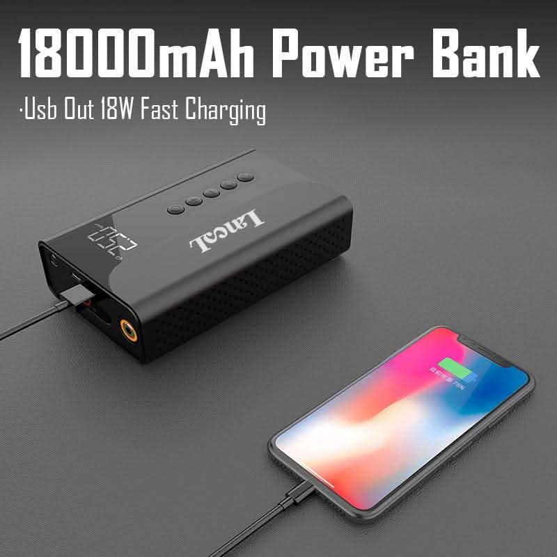 Car Emergency Jump Starter - 2-in-1 Power Bank & Battery Booster - Vezir