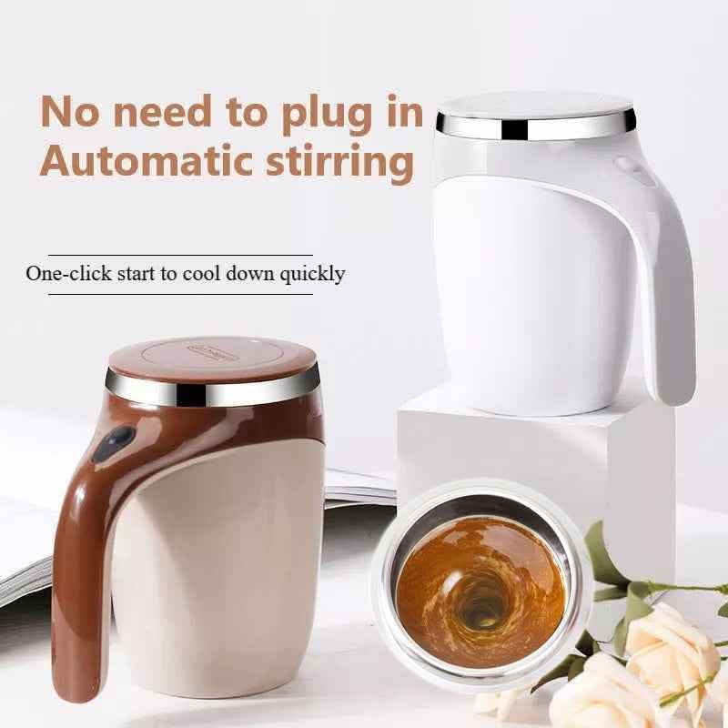 Rechargeable Automatic Stirring Cup - Electric Coffee Mug - Vezir