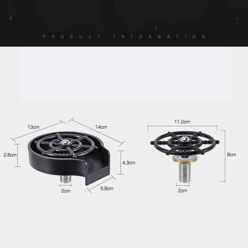 Professional Bar Cup Washer - High-Pressure Cleaning System - Vezir