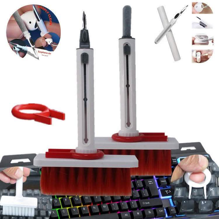 Headphone Cleaning Pen - Computer Keyboard Brush Kit - Vezir