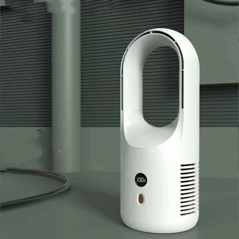 Elite Bladeless Fan Cooler - USB Rechargeable Silent 360° System - Vezir