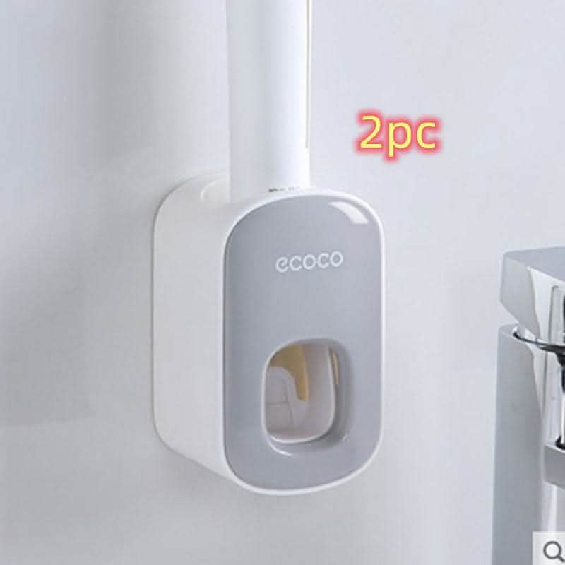 Automatic Toothpaste Dispenser - Wall Mount Bathroom Set - Vezir